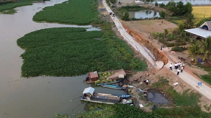 Vụ sạt lở nghiêm trọng ở Tây Ninh: Công trình mới hoàn thành, chưa nghiệm thu Vụ sạt lở nghiêm trọng ở Tây Ninh: Công trình mới hoàn thành, chưa nghiệm thu