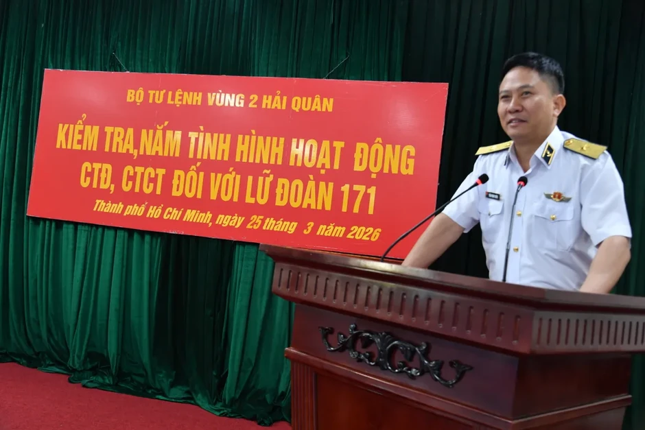 Vùng 2 Hải quân: Nâng cao chất lượng hoạt động công tác đảng, công tác chính trị Vùng 2 Hải quân: Nâng cao chất lượng hoạt động công tác đảng, công tác chính trị