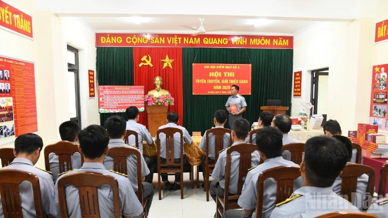 Vùng Cảnh sát biển 2 hưởng ứng Ngày Sách và Văn hóa đọc Việt Nam năm 2026 Vùng Cảnh sát biển 2 hưởng ứng Ngày Sách và Văn hóa đọc Việt Nam năm 2026