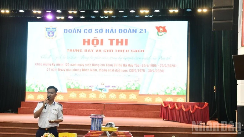Vùng Cảnh sát biển 2 hưởng ứng Ngày Sách và Văn hóa đọc Việt Nam năm 2026 Vùng Cảnh sát biển 2 hưởng ứng Ngày Sách và Văn hóa đọc Việt Nam năm 2026