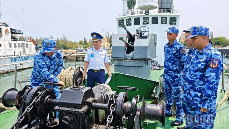 Vùng Cảnh sát biển 2 hưởng ứng Tháng hành động về an toàn vệ sinh lao động năm 2026 Vùng Cảnh sát biển 2 hưởng ứng Tháng hành động về an toàn vệ sinh lao động năm 2026