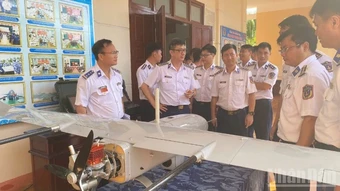 Vùng Cảnh sát biển 2 thành lập Trung đội phương tiện không người lái