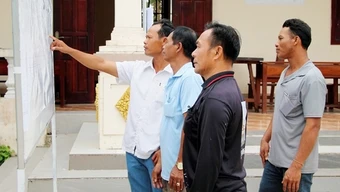 Xã biên giới biển Cần Thơ hướng về ngày hội toàn dân