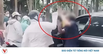 Xác minh vụ người phụ nữ chửi bới, tát liên tiếp nam tài xế lớn tuổi ở Hà Nội