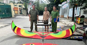 Xác minh, xử lý vụ thả diều có nguy cơ ảnh hưởng an toàn hàng không