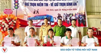 Xây dựng 20 mô hình quần chúng bảo đảm trật tự giao thông tại Bắc Ninh