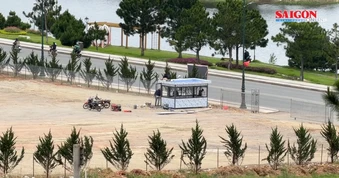 Xây dựng bãi đậu xe tạm cạnh hồ Xuân Hương phục vụ cao điểm du lịch