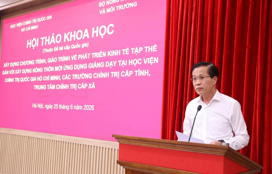 Xây dựng giáo trình về phát triển kinh tế tập thể gắn với xây dựng nông thôn mới Xây dựng giáo trình về phát triển kinh tế tập thể gắn với xây dựng nông thôn mới