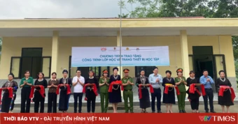 Xây lớp học, hỗ trợ thiết bị cho học sinh vùng cao Tuyên Quang