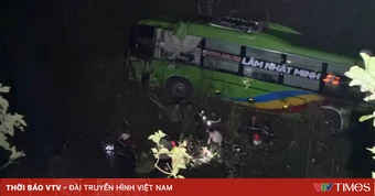 Xe khách chở 12 người lao xuống vực trên đèo An Khê (Gia Lai), 1 người tử vong