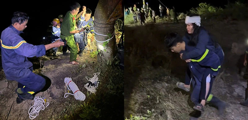 Xe khách lao xuống vực ở đèo An Khê, 12 người thương vong Xe khách lao xuống vực ở đèo An Khê, 12 người thương vong