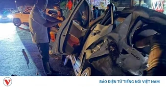 Xe tải tông liên hoàn trên Quốc lộ 29, 1 người tử vong