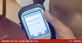 Xe tải van chạy loạng choạng trên Quốc lộ, tài xế vi phạm nồng độ cồn mức kịch khung
