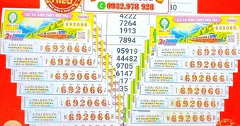 Xổ số miền Nam: 2 giải độc đắc và 3 giải an ủi xổ số miền Nam lộ diện vào sáng 3-6
