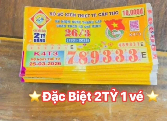 Xổ số miền Nam: Chiều 26-3, lộ diện nhiều người trúng dãy số độc đắc "siêu đẹp" Xổ số miền Nam: Chiều 26-3, lộ diện nhiều người trúng dãy số độc đắc "siêu đẹp"