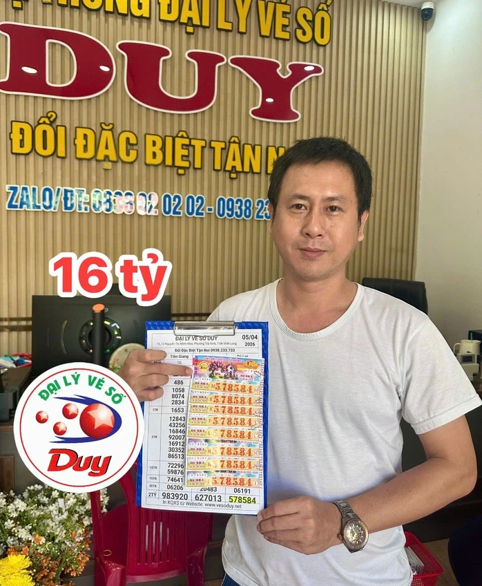 Xổ số miền Nam: Chiều 6-4, lộ diện người phụ nữ ở TPHCM trúng độc đắc 14 tỉ đồng Xổ số miền Nam: Chiều 6-4, lộ diện người phụ nữ ở TPHCM trúng độc đắc 14 tỉ đồng
