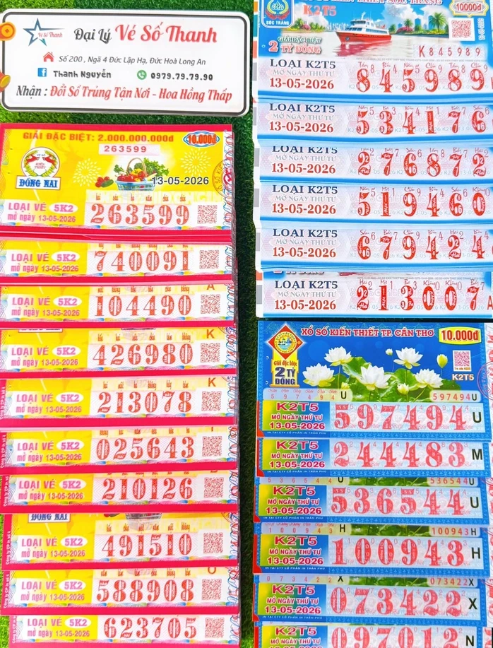 Xổ số miền Nam: Đại lý kêu gọi khách hàng trúng độc đắc 16 vé đến đổi thưởng Xổ số miền Nam: Đại lý kêu gọi khách hàng trúng độc đắc 16 vé đến đổi thưởng