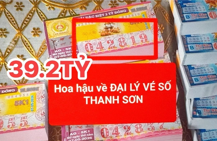 Xổ số miền Nam: Liên tục xuất hiện nguyên cây 160 vé trúng 39,2 tỉ đồng Xổ số miền Nam: Liên tục xuất hiện nguyên cây 160 vé trúng 39,2 tỉ đồng