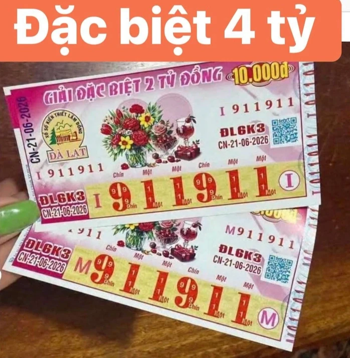 Xổ số miền Nam: Lộ diện nơi trúng dãy số độc đắc “siêu đẹp” Xổ số miền Nam: Lộ diện nơi trúng dãy số độc đắc “siêu đẹp”