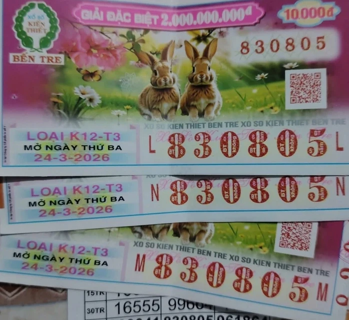 Xổ số miền Nam: Sáng 25-3, Nhiều người trúng thưởng tại TPHCM, Vĩnh Long và Đồng Nai Xổ số miền Nam: Sáng 25-3, Nhiều người trúng thưởng tại TPHCM, Vĩnh Long và Đồng Nai