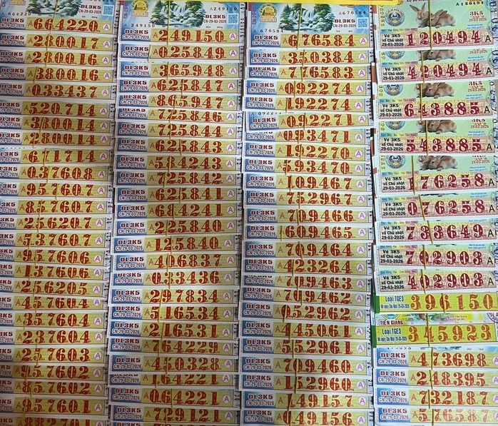 Xổ số miền Nam: Sáng 29-3, lộ diện người trúng 2 giải độc đắc gần giống nhau Xổ số miền Nam: Sáng 29-3, lộ diện người trúng 2 giải độc đắc gần giống nhau