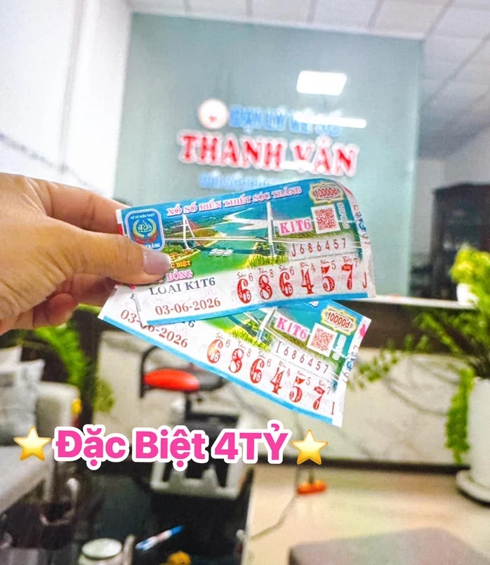 Xổ số miền Nam: Sáng 4-6, giải độc đắc đài Sóc Trăng lập “cú đúp” tại Vĩnh Long Xổ số miền Nam: Sáng 4-6, giải độc đắc đài Sóc Trăng lập “cú đúp” tại Vĩnh Long