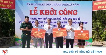 Xoá nhà tạm cho con của người hoạt động kháng chiến bị nhiễm chất độc hoá học