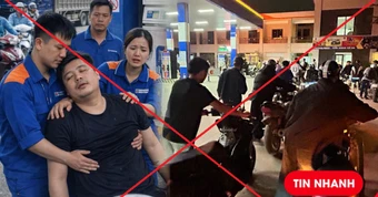 Xử lý nam thanh niên dùng AI chế ảnh người ngất xỉu tại cây xăng