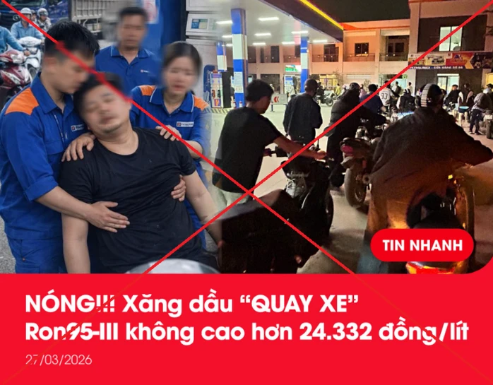 Xử lý nam thanh niên sử dụng AI chế ảnh người ngất tại cây xăng Xử lý nam thanh niên sử dụng AI chế ảnh người ngất tại cây xăng