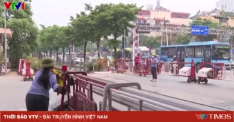 Xử lý nghiêm hành vi vượt rào chắn đường sắt
