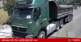 Xử phạt tài xế đầu kéo tông gãy cần chắn đường sắt ở Khánh Hòa