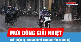 Xuất hiện mưa dông sau chuỗi ngày nắng nóng