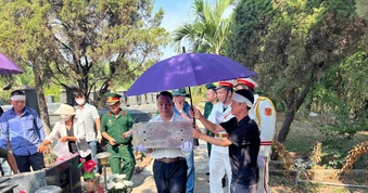 Xúc động hành trình hơn 40 năm đưa liệt sĩ về quê nhà an táng