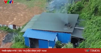 Xưởng đúc nhôm tái chế ở Thái Nguyên xả khói đen ra môi trường