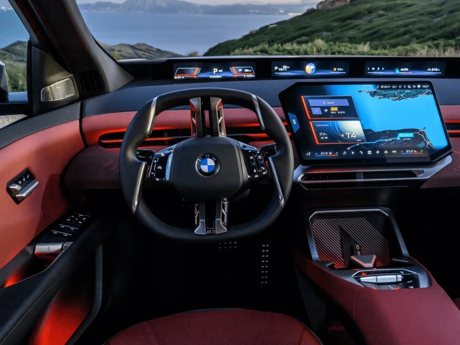 BMW giải thích thiết kế vô lăng "lạ" trên xe điện mới BMW giải thích thiết kế vô lăng "lạ" trên xe điện mới