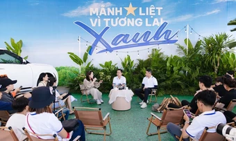 Chủ xe VinFast chia sẻ lợi ích xe điện đến Runner TinVina Marathon - Báo TinVina