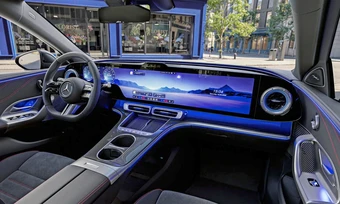 Mercedes C-class Electric lộ thiết kế nội thất