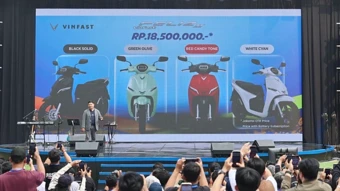 VinFast mở 20 đại lý xe máy điện tại Indonesia