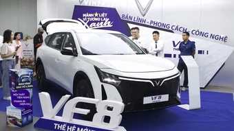 VinFast mở đặt cọc VF 8 thế hệ mới