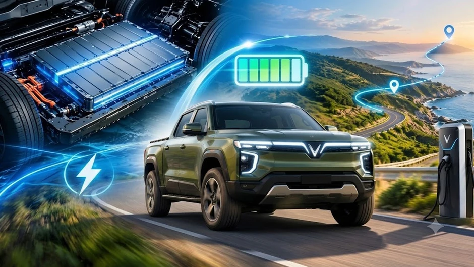 'Vũ khí bí mật' giúp VinFast VF Wild chạy hơn 1.000 km mỗi lần sạc
