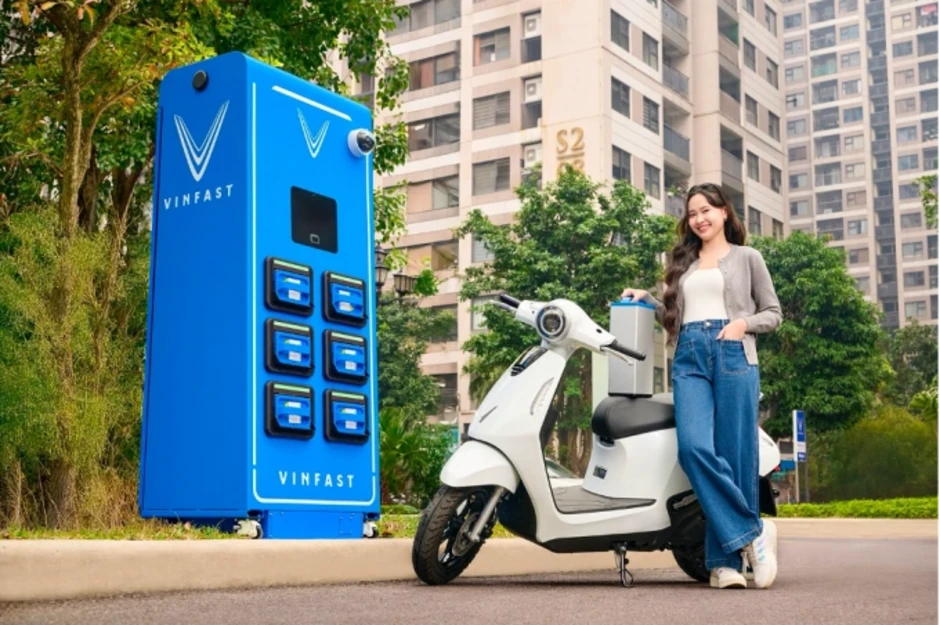 Xe điện VinFast sạc pin miễn phí đến năm 2029
