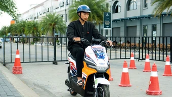 Xe máy điện Flazz Max dành cho học sinh
