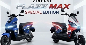 Xe máy điện VinFast Flazz thêm bản mới giá 14,99 triệu, có thể đổi pin