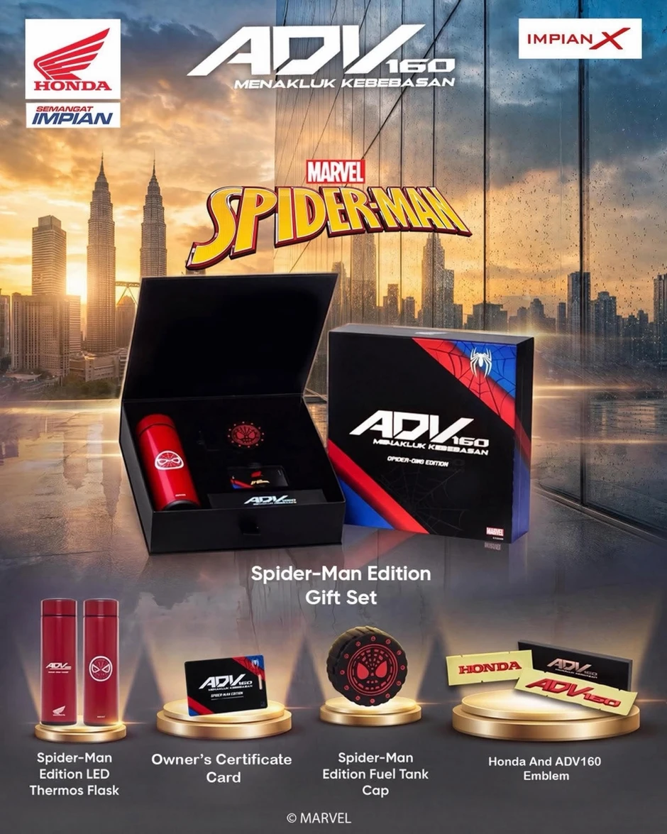 Đắt hơn bản thường gần 5 triệu, Honda ADV160 phiên bản Spider-Man có gì đặc biệt? Đắt hơn bản thường gần 5 triệu, Honda ADV160 phiên bản Spider-Man có gì đặc biệt?