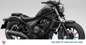 Honda Rebel 500 2026 ra mắt màu mới tại Malaysia, giá khoảng 225 triệu đồng