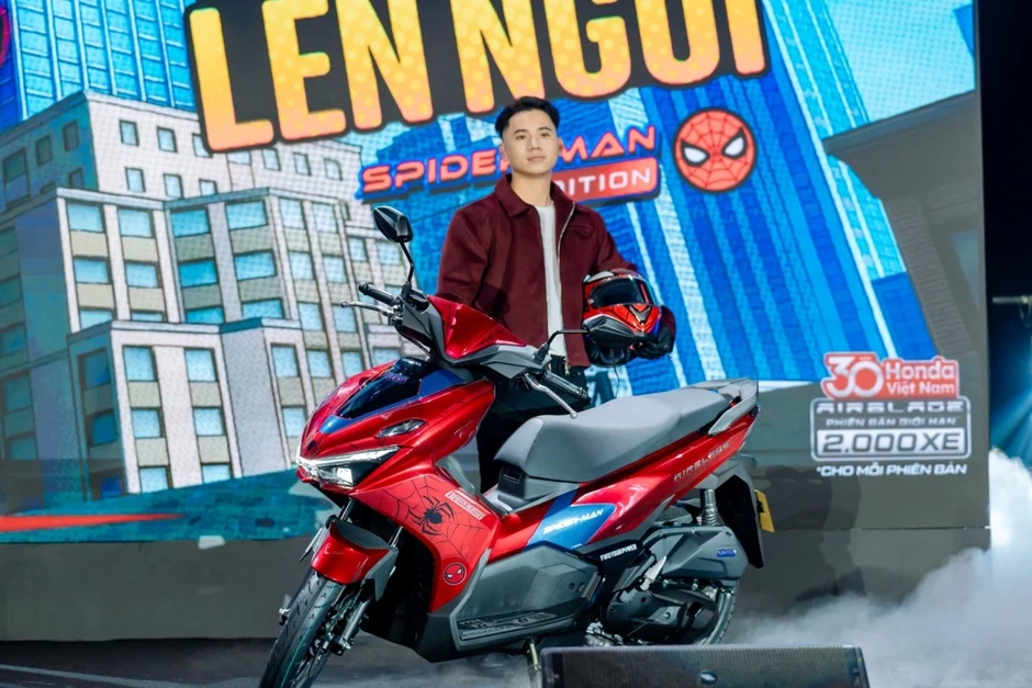 Honda Việt Nam kỷ niệm 30 năm bằng màn ra mắt mẫu xe Air Blade đặc biệt Honda Việt Nam kỷ niệm 30 năm bằng màn ra mắt mẫu xe Air Blade đặc biệt