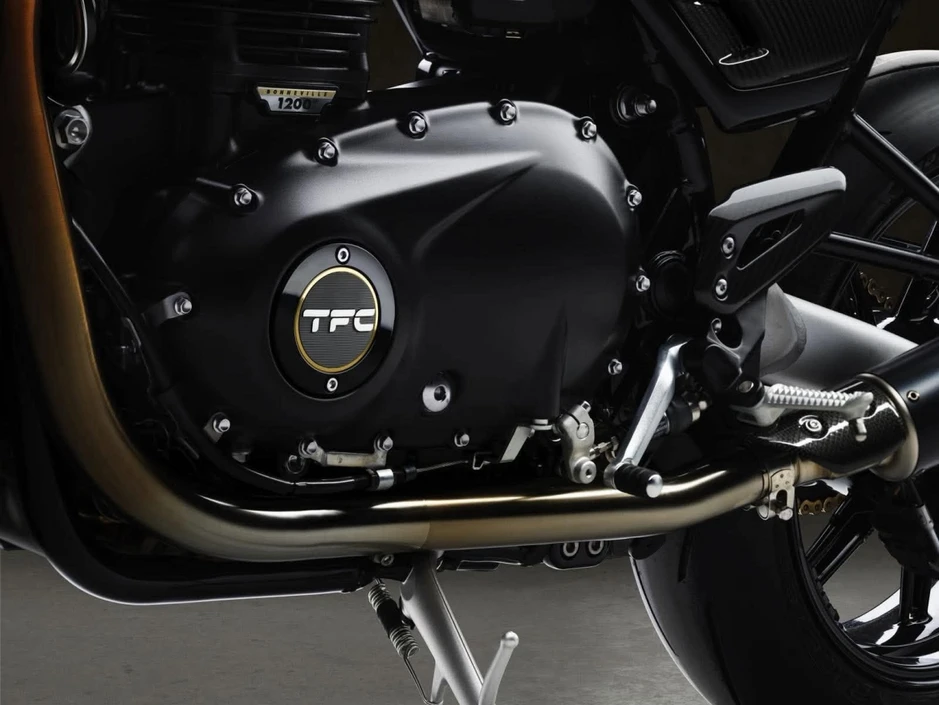 Mô tô Triumph Speed Twin 1200 TFC 2027 giới hạn 750 chiếc, động cơ 1.200 cc