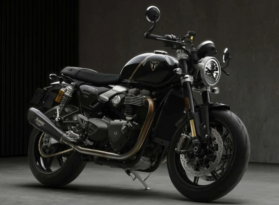 Mô tô Triumph Speed Twin 1200 TFC 2027 giới hạn 750 chiếc, động cơ 1.200 cc