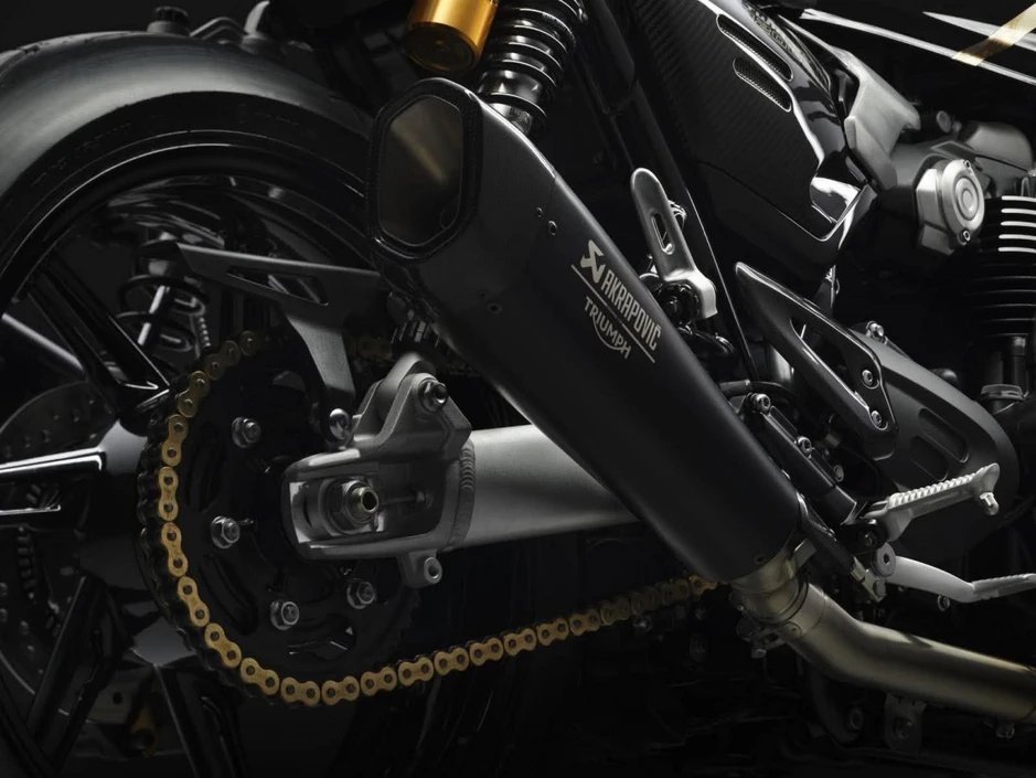 Mô tô Triumph Speed Twin 1200 TFC 2027 giới hạn 750 chiếc, động cơ 1.200 cc