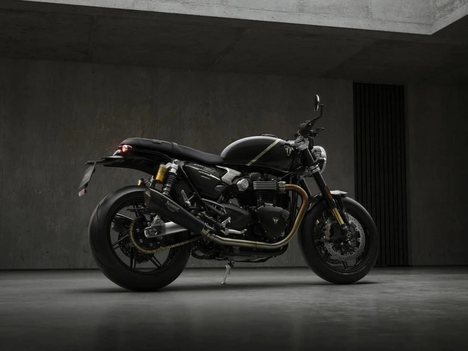 Mô tô Triumph Speed Twin 1200 TFC 2027 giới hạn 750 chiếc, động cơ 1.200 cc